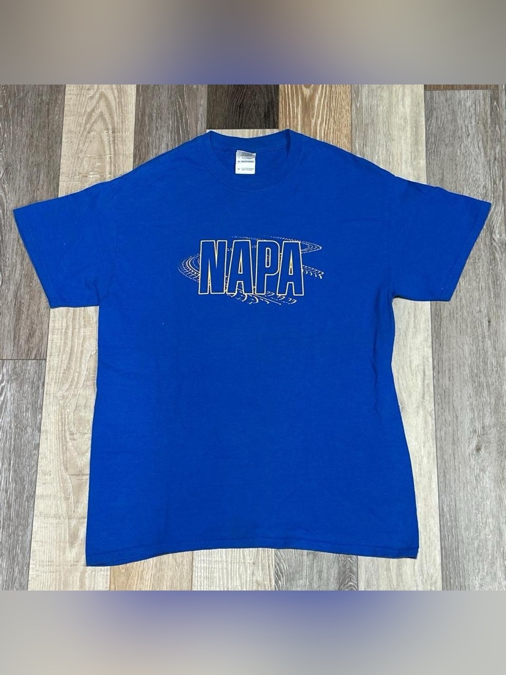 Gildan Royal Blue NAPA Graphic Short Sleeve Tee
